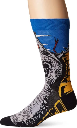 Vista 78 de K. Bell, calcetines retro varsity de lechuga para mujer Adultish (negro)