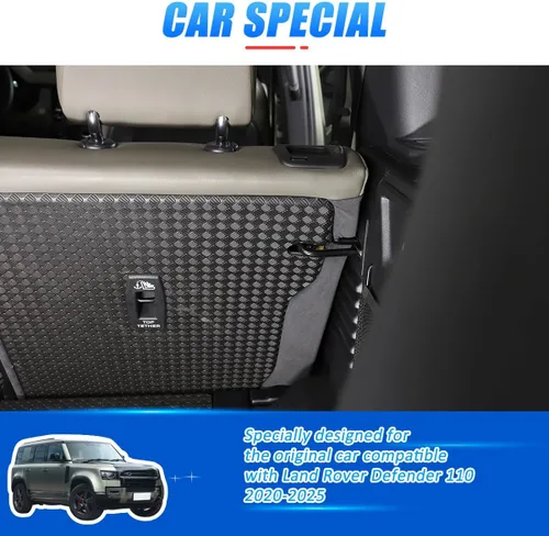 Vista 3 de Soporte de ajuste de ángulo del respaldo del asiento trasero del automóvil de aleación de aluminio Accesorios modificados automáticamente para Land