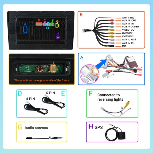 Vista 8 de Radio Android para Ford F150 2009-2012 0nly ajuste manual de CA, con pantalla táctil de 9 pulgadas, 2 GB+64 GB, compatible con Carplay, Android
