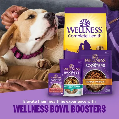 Vista 7 de Wellness Bowl Boosters Bare, complemento para comida de perro para razas pequeñas, medianas y grandes, sin cereales, natural, liofilizado