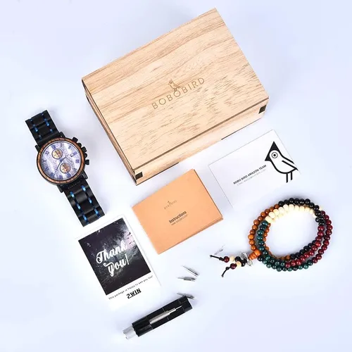 Vista 8 de 2win Relojes de madera grabados, regalos personalizados para hombres, marido, novio, mi hombre, prometido, padrino de boda, cumpleaños, Navidad