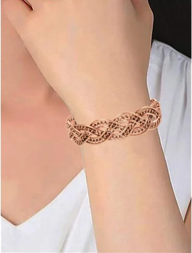 Vista 9 de Touchstone magnetic copper bracelets for men women in gift box, Set of 4