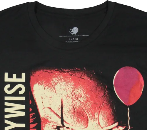 Vista 3 de Stephen King's IT Pennywise Spooky Glare - Camiseta para hombre con estampado gráfico