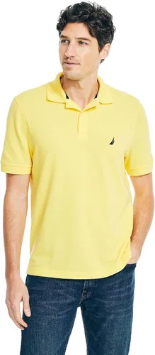 Vista 44 de Nautica playera polo clásica de mangas cortas, color sólido, para hombre