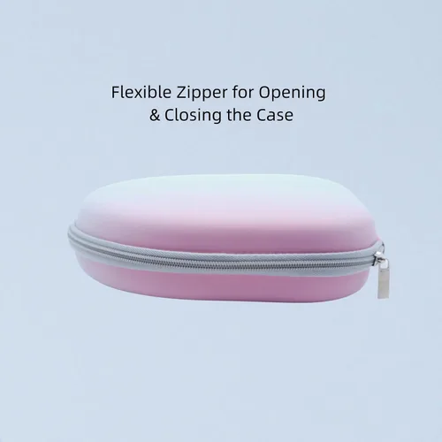 Vista 7 de Funda rígida EVA para auriculares Edifiers W820NB Plus, funda rígida de transporte compatible con auriculares y accesorios W820NB Plus, a prueba