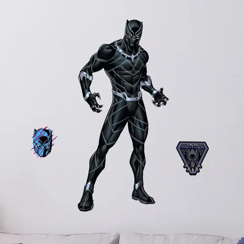 Vista 11 de Calcomanía de pared de Spider-Man de Marvel por Wall Palz, adhesivo de vinilo de 25' con interacción de realidad aumentada 3D, decoración temática