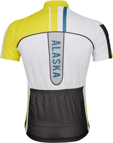 Vista 3 de Alaska - Camiseta de ciclismo de manga corta para hombre