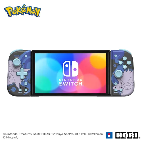 Vista 7 de Nintendo Licensed Product, Pokemon Grip Controller, Fit for Nintendo Switch, Gengar, Compatible with Nintendo Switch