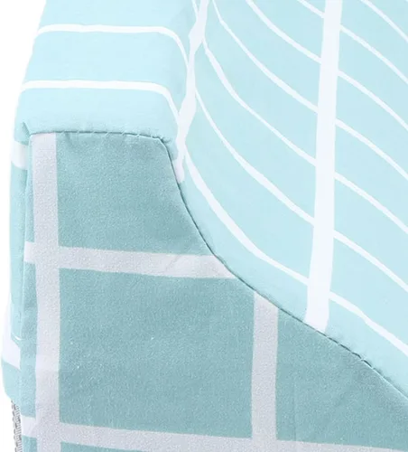 Vista 8 de Diydeg Almohada de cuña de cama, cojín de apoyo elevado de 8 a 6 pulgadas para aliviar el dolor de espalda, piernas y rodilla, almohada triangular