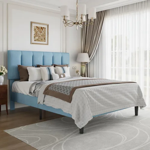 Vista 39 de VECELO Base de cama de tamaño individual con cajón de almacenamiento, base de cama de plataforma resistente con cabecera y fuerte soporte de Negro