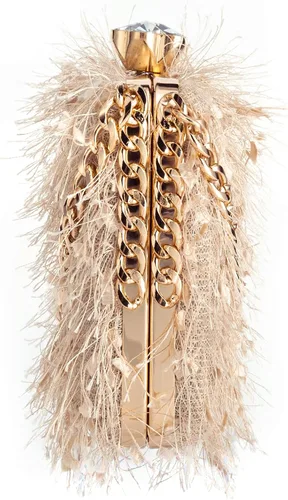 Vista 5 de YYW Bolso de mano para mujer, lindo bolso de noche esponjoso, bolso de hombro para banquete de boda, fiesta