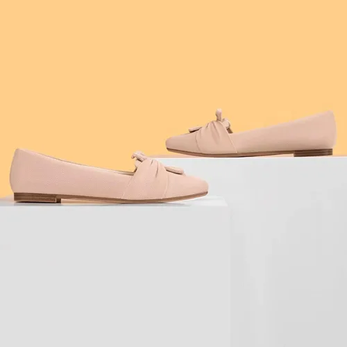 Vista 5 de MUSSHOE - Zapatos planos para mujer, de espuma viscoelástica, cómodos y puntiagudos