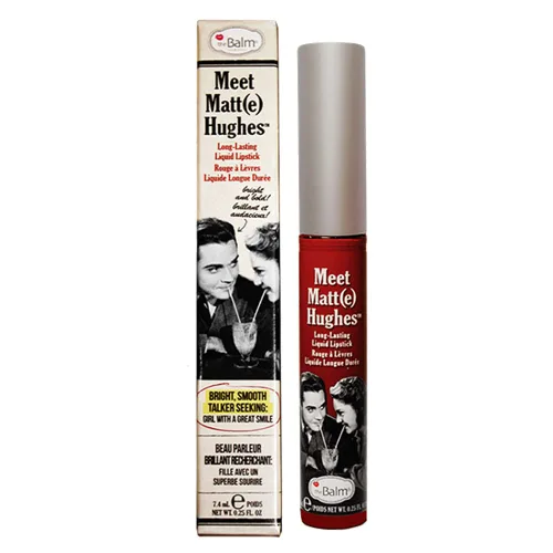 Vista 5 de theBalm Conoce el lápiz labial líquido Matt(e) Hughes