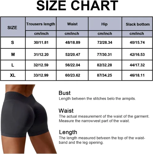 Vista 7 de Adisputent Pantalones cortos de gimnasio para mujer con levantamiento de glúteos, pantalones cortos de entrenamiento en V cruzado, sin costuras
