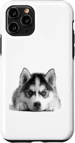 Vista 26 de Cute Siberian Husky for Dog Mom and Paw Parents Case for iPhone XR