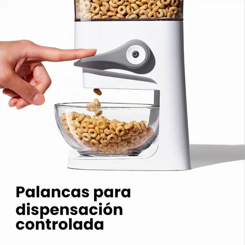 Vista 2 de Dispensador de cereales OXO Good Grips para encimera Hermético, contenedor de almacenamiento