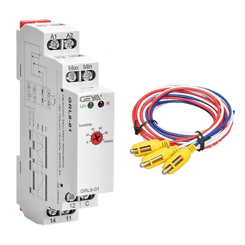 Vista 7 de GEYA Modo de control de 2 niveles 1SPDT Relé de control de temporizador de líquido electrónico Control de nivel de líquido 10A