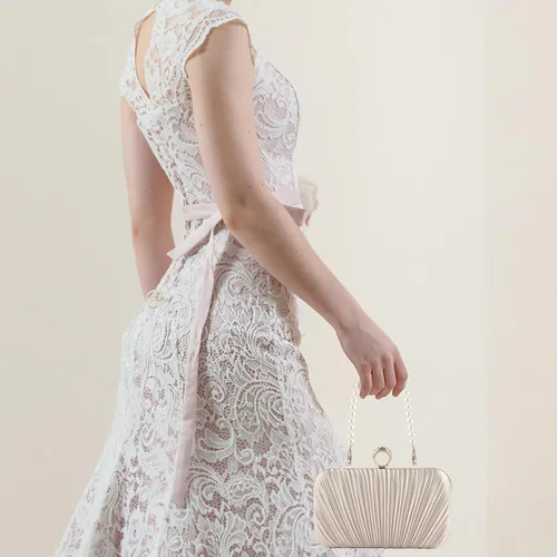 Vista 2 de PACETAP Bolso de noche para mujer, bolso de mano, correa de cadena, bolso de hombro para boda, fiesta, cóctel, baile de graduación, cena Chain