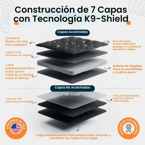 Vista 7 de 4Knines Hamaca de suelo para perros para camiones de cabina tripulada, lado Negro