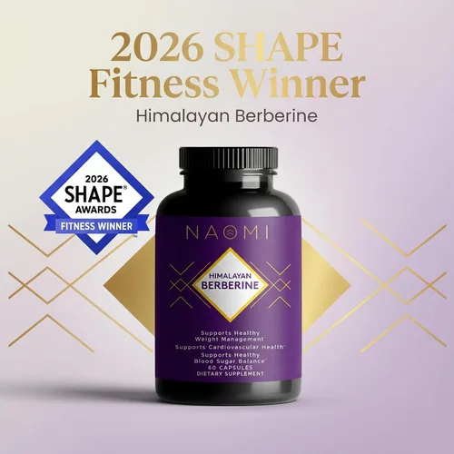 Vista 5 de NAOMI Himalayan Berberine 500mg – Apoya la función metabólica saludable y un perfil lipídico equilibrado – HIMABERB® patentado, berberina HCl 97%