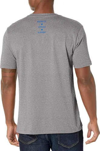 Vista 2 de Si Oakley Splatter Tee, Gris (Athletic Heather Grey)