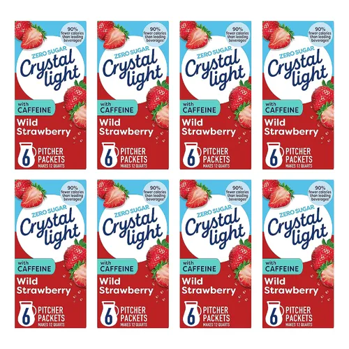 Vista 14 de Crystal Light Paquete variado de mezcla de bebidas líquidas, frambuesa azul y mango maracuyá (1.6 onzas cada una) (paquete variado)