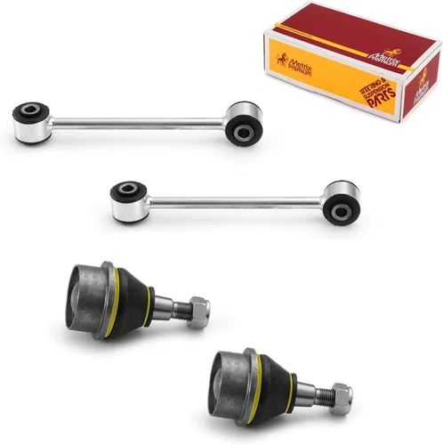 Vista 87 de Metrix Premium Chassis Parts - Juego de 4 piezas de articulación de rótula superior y barra estabilizadora delantera para Ford Ranger RWD 1998-2011