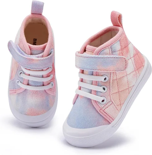 Vista 4 de BMCiTYBM Zapatos de lona para niños y niñas pequeños