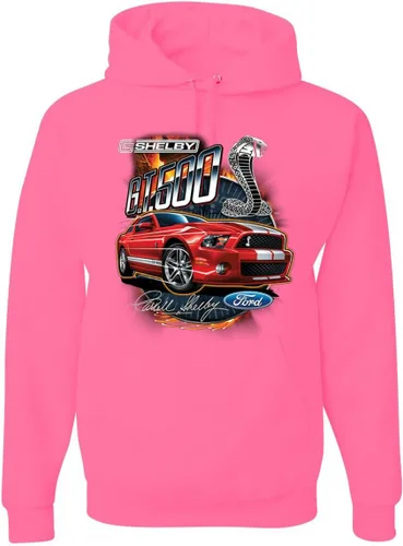 Vista 31 de Wild Bobby Shelby GT500 Cobra - Sudadera con capucha con diseño oficial de Ford Motors Cars and Trucks