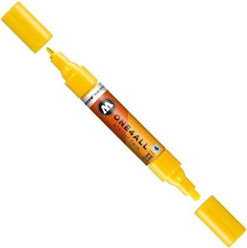 Vista 21 de Molotow ONE4ALL - Marcador acrílico de doble bomba, puntas de 0.059 in y 0.157 in, luz Amazonas, 1 cada uno (227.423)