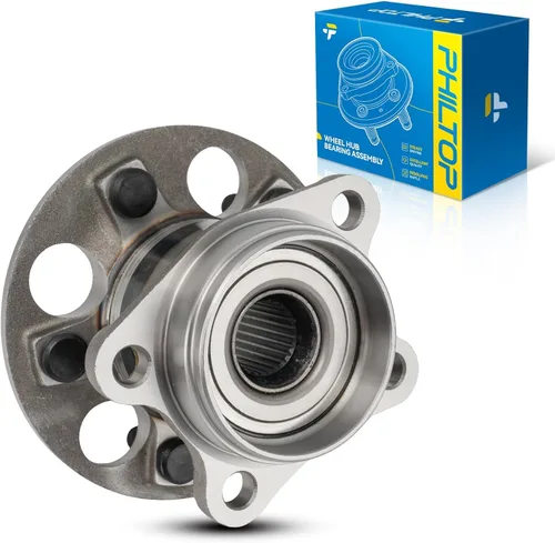 Vista 30 de PHILTOP 512012 x2 Conjunto de cubo de cojinete de rueda trasera para Volkswagen Jetta for 1998-2010 Volkswagen Beetle, 1999-2005 Volkswagen Jetta
