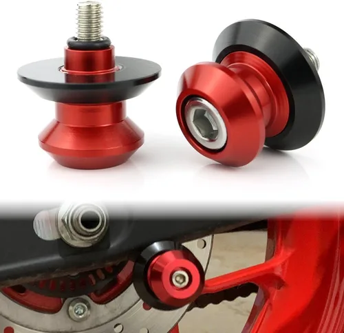 Vista 7 de Xitomer M8 X1.25 Carretes de brazo oscilante universales para motocicleta/Tornillo de soporte de brazo oscilante para GSX-R600/750/1000, SV