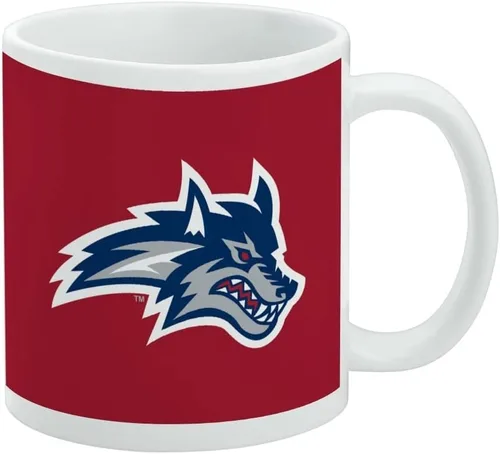Vista 408 de Taza de cerámica con el logotipo principal de la Universidad Rider, taza de regalo novedosa para café, té y bebidas calientes, 11oz, blanca