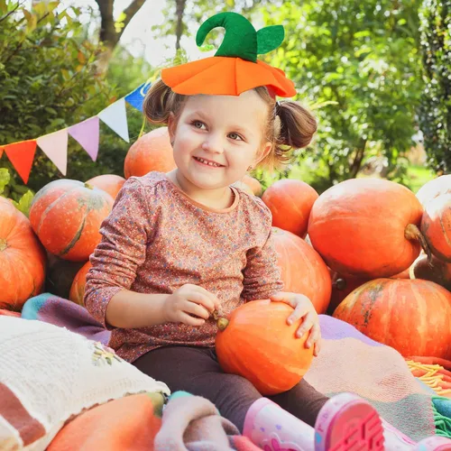 Vista 2 de Halloween calabaza diadema Halloween disfraz calabaza headwear