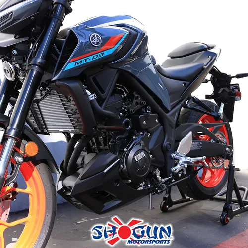 Vista 7 de Shogun Yam MT-03 MT 03 MT03 2016 2017 2018 2019 2020 2021 2022 2023 - Deslizadores de marco sin corte negro - 750-6149 - Fabricado en los Estados