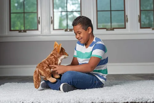 Vista 7 de Wild Republic Coyote - Peluche de peluche, regalo para niños, 12 pulgadas