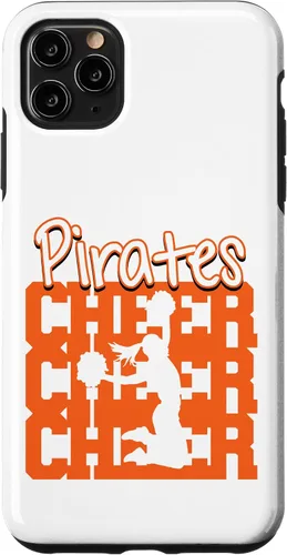 Vista 13 de Pirates Cheer Back to School Cheerleading Spirit O Case for iPhone 16