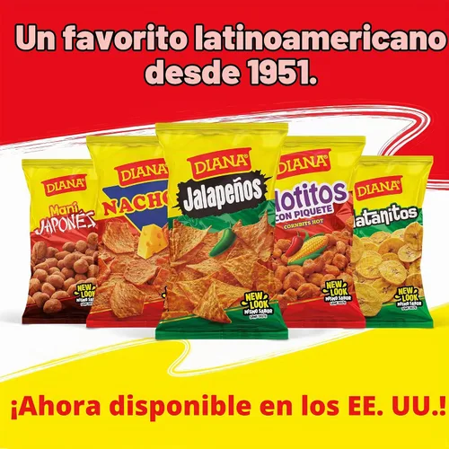 Vista 7 de Diana Elotitos - Snacks de maíz para barbacoa, bolsas de 4.05 onzas, paquete de 8 Toasted whole corn kernels with bold BBQ seasoning for a crunchy