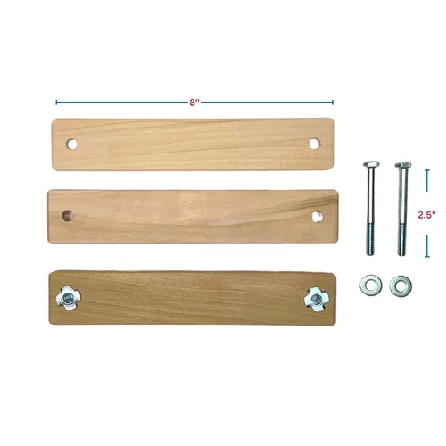 Vista 3 de Cardinal Gates SPC02 Abrazadera de husillo para puertas de seguridad – Adaptador de barandilla de puerta de bebé sin agujero – Kit de montaje
