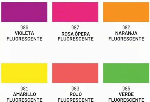 Vista 3 de Liquitex Juego de Pintura Acrílico Gouache, 6 x 59ml (2 oz), Fluorescentes