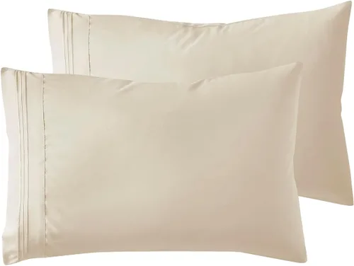 Vista 29 de Nestl - Juego de 2 fundas de almohada de microfibra azul playa tamaño Queen, 20 x 30 pulgadas