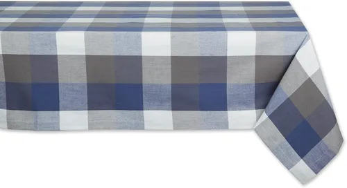 Vista 21 de DII Tri-Color Check Collection - Juego de servilletas 100% algodón, 20 x 20 pulgadas, color negro, 6 piezas