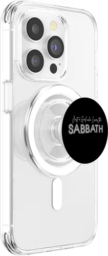 Vista 3 de Just a Girl who Loves the Sabbath. 7th Day Sabbath Keeper PopSockets MagSafe PopGrip for iPhone