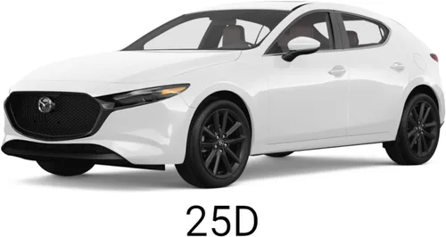Vista 2 de Auto Paint Depot The EXACT MATCH Paint For Mazda 25D Snowflake White Pearl Tricoat - 0.5oz con transparente.