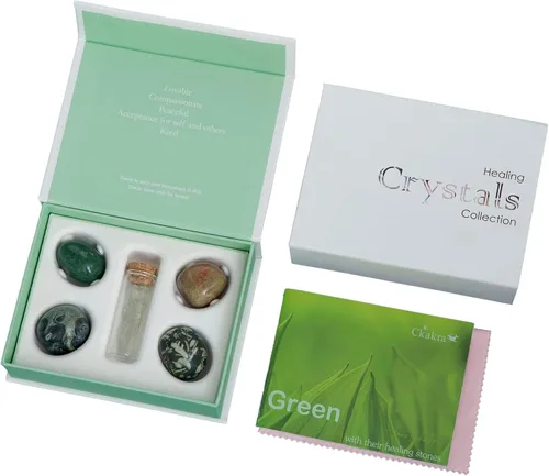 Vista 2 de Ckakra Colecciones de cristales curativos, piedras rodadas de alta calidad, colección de piedras preciosas por color, regalos de meditación