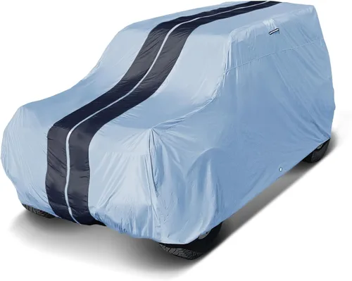 Vista 23 de iCarCover Funda de automóvil personalizada para Mazda 1200 (1970), impermeable, para todo tipo de clima, lluvia, nieve, UV, protector solar