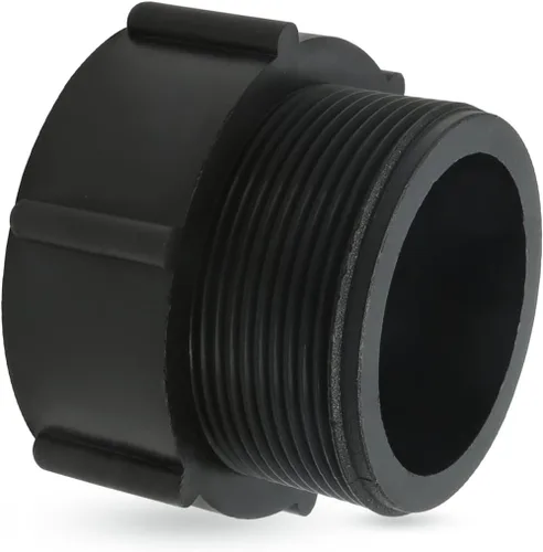 Vista 2 de IBC Tote Tank Drain Adapter S60x6 2" Contrafuerte hembra x 2" NPT