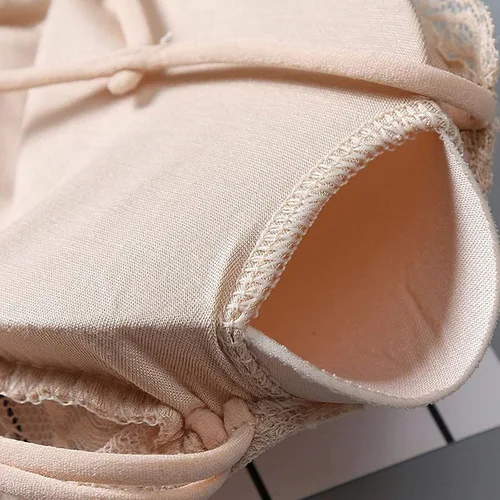 Vista 5 de 3 piezas de bralette de encaje para mujeres y niñas, sexy con tirantes cruzados en la espalda, acolchado sin varillas, sujetador bandeau, G