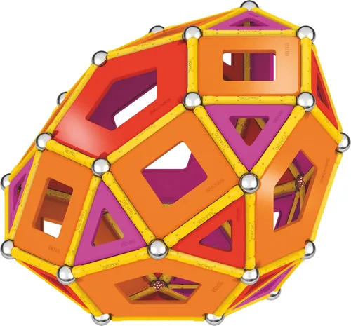 Vista 10 de Geomag Supercolor Juguetes Magnéticos para Niños de 5+ Años, 35 Piezas de Imanes Educativos STEM para Niños - Bloques Magnéticos Hechos en Suiza
