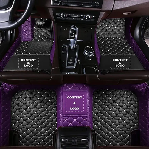 Vista 33 de Tapetes de piso de automóvil para 98 % de los sedán, SUV, MPV, automóvil, deportivo, cobertura completa, lindo, para hombres y mujeres, almohadillas